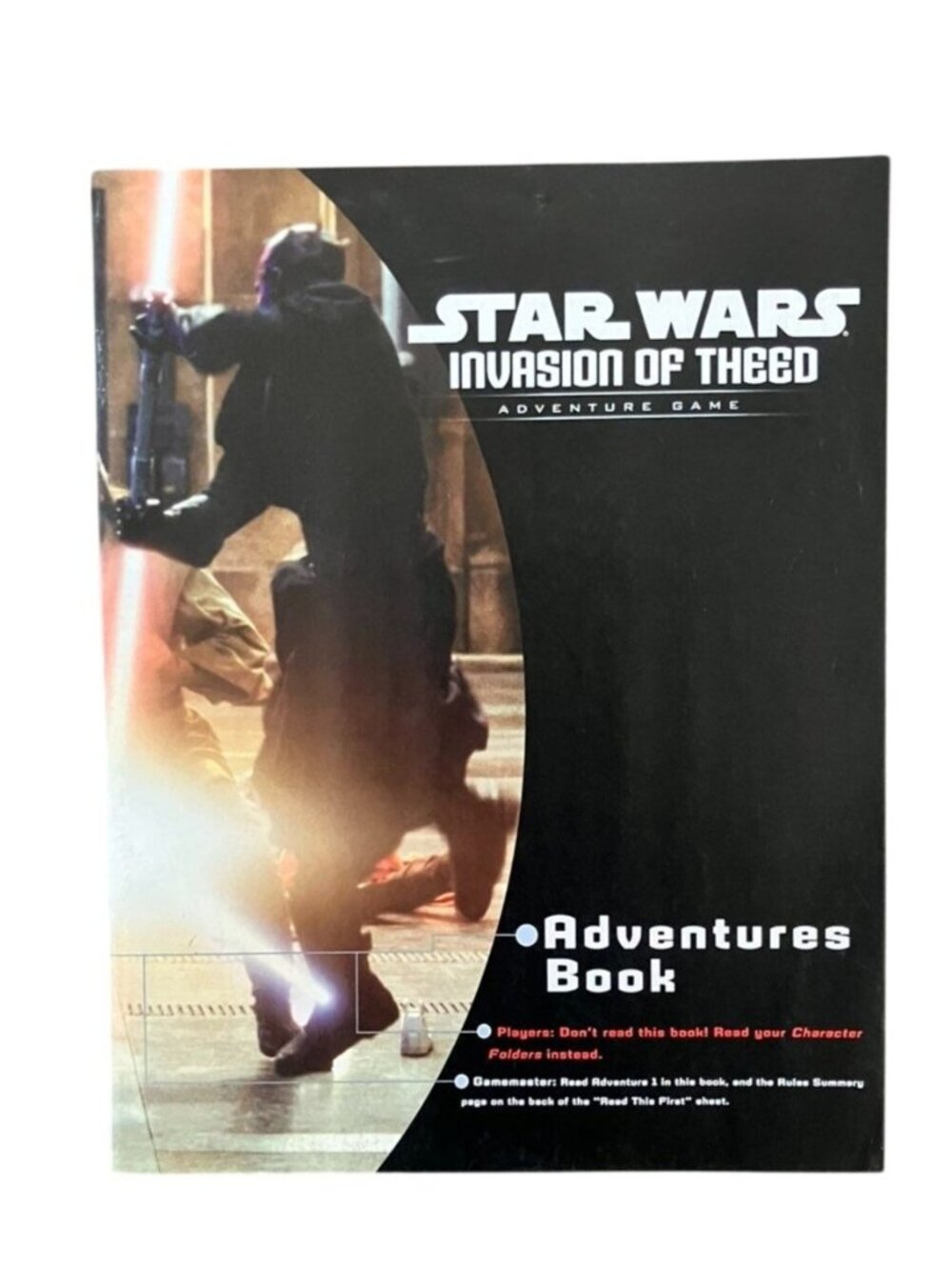Star Wars Invasion Of Theed Adventure Game Book By Wizards Of The Coast 2000